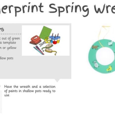 Spring wreath 1